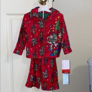 Boys toddler pajama set